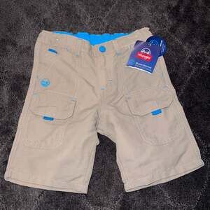 Wrangler Boy's Quick Drying Cargo Shorts NTW Sz 4T elastic waist